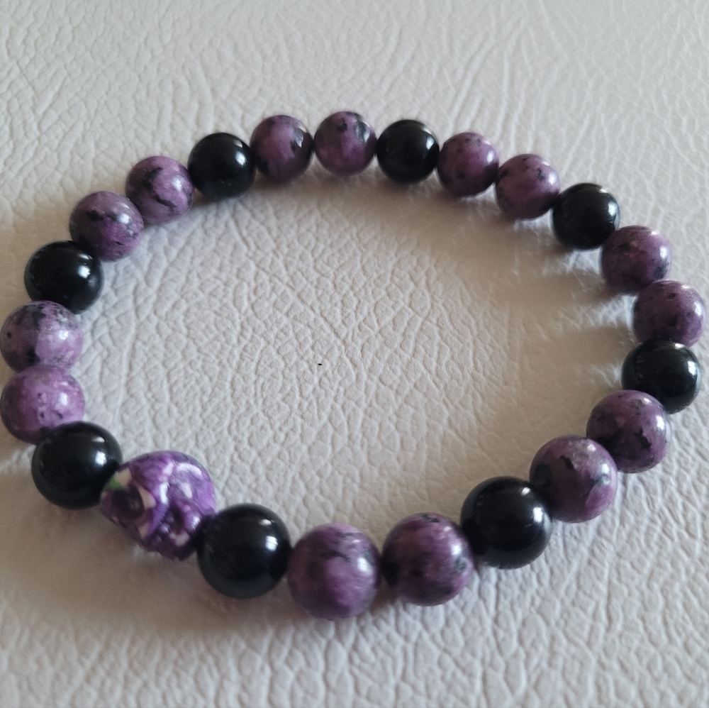 3/$27 Halloween crystal bracelet